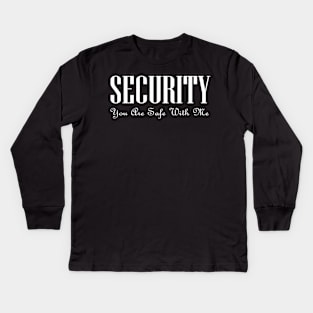 Security Kids Long Sleeve T-Shirt
